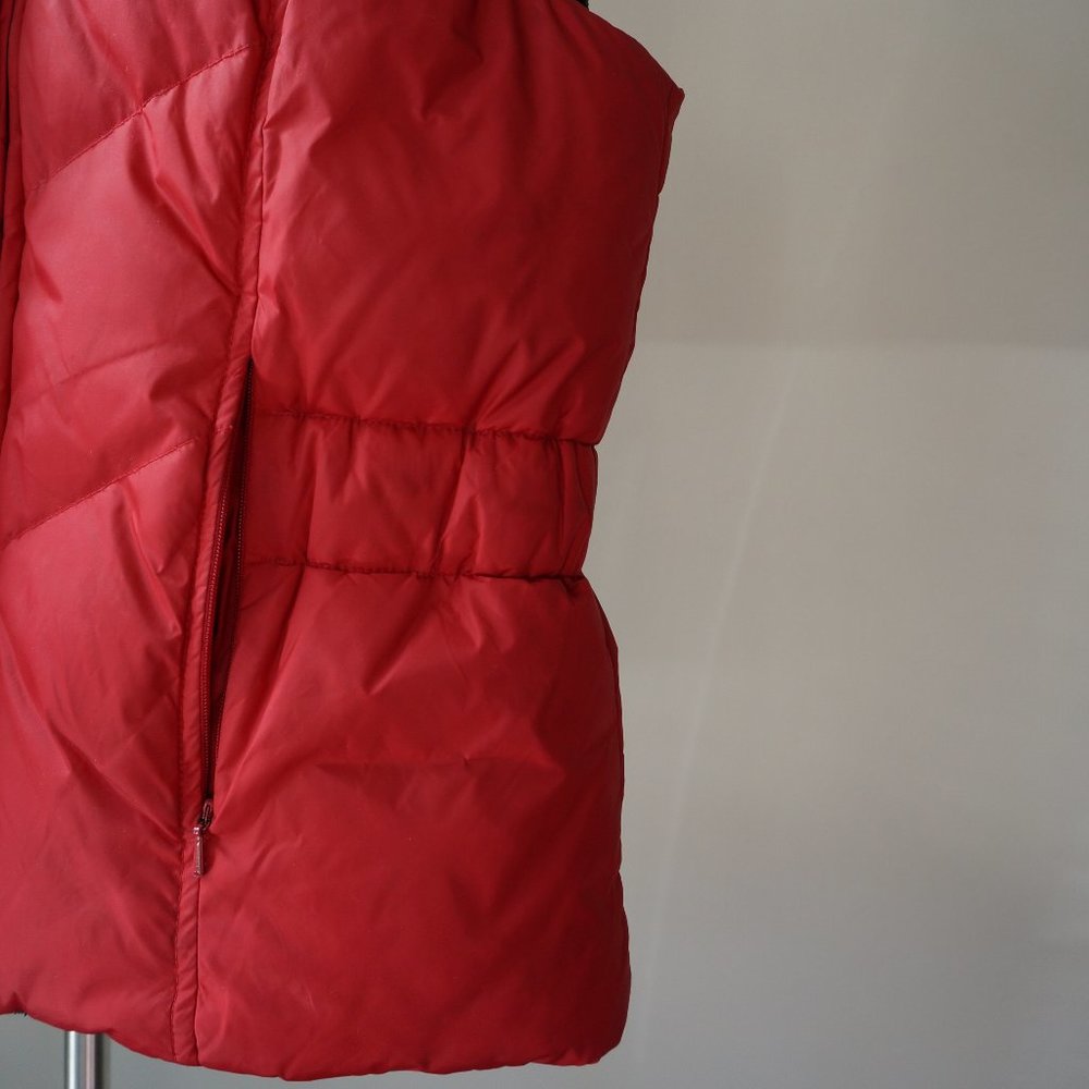 Express Bright Reversible Down Feature Puffer Ves… - image 3